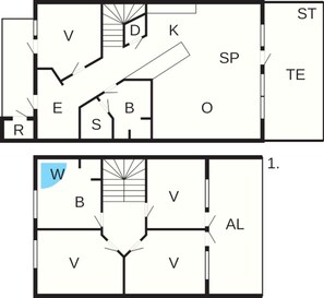 Hus – classic, 4 soverom | Planløsning