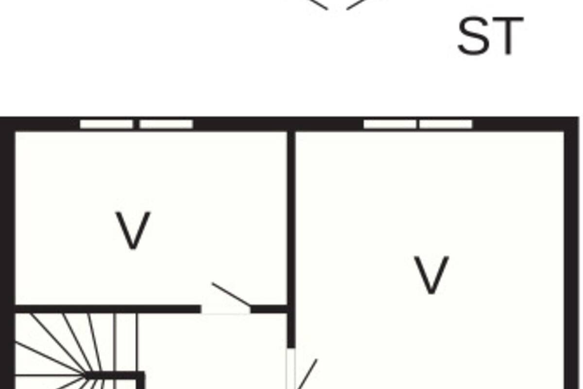 Classic-hus - 2 soveværelser | Plantegning
