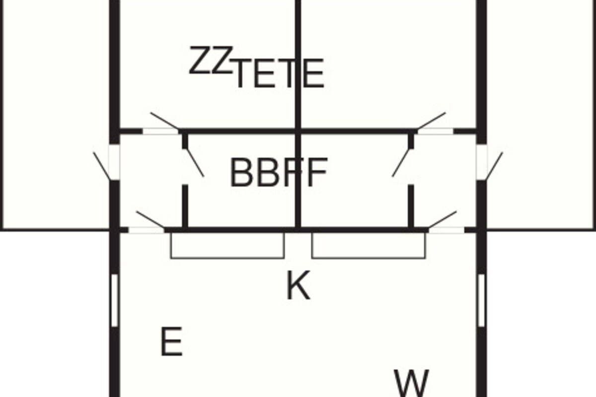 Classic House, 2 Bedrooms | Floor plan