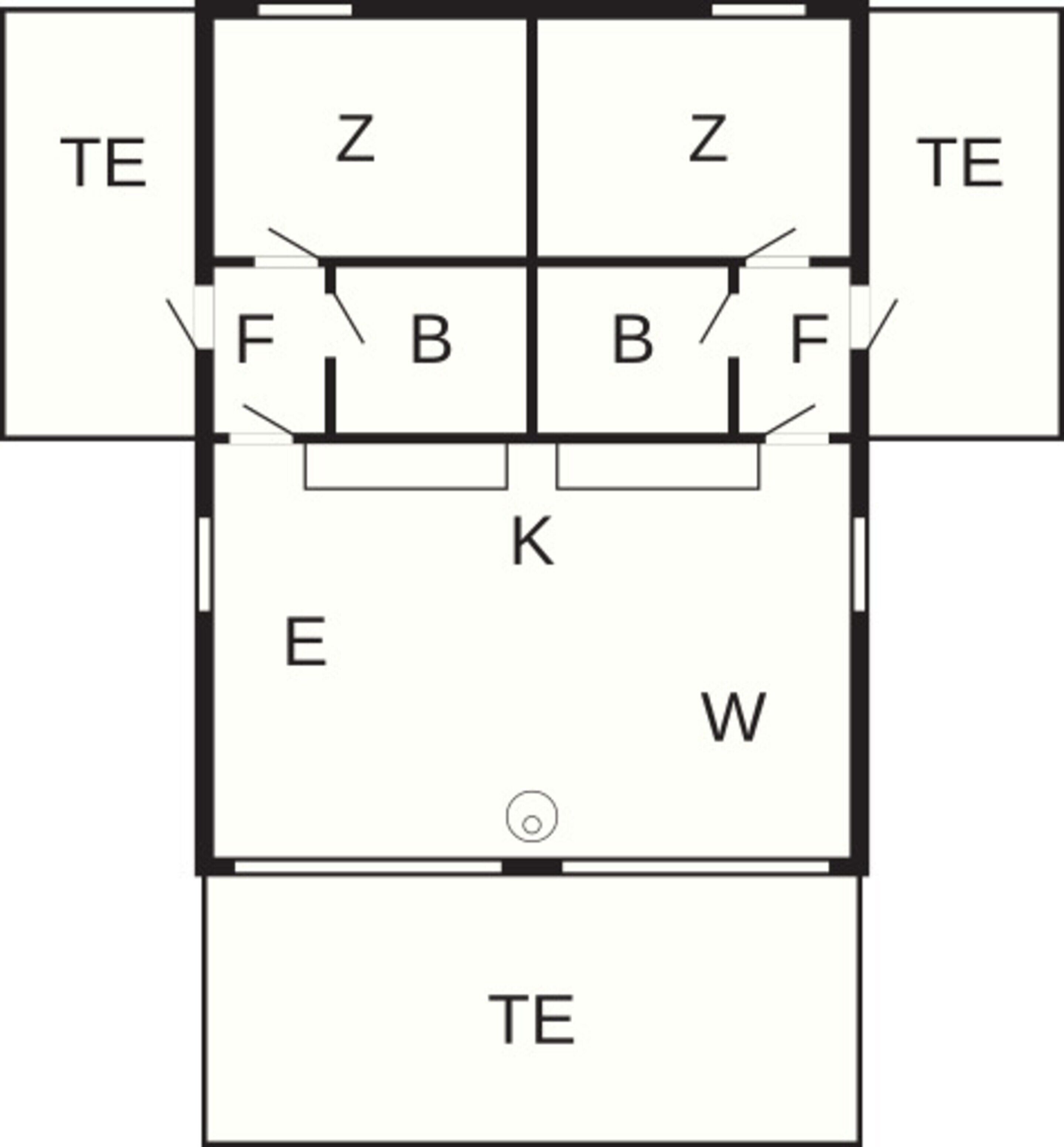 Classic House, 2 Bedrooms | Floor plan