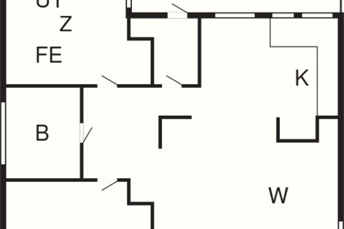 Maison Deluxe, 3 chambres | Plan d’étage