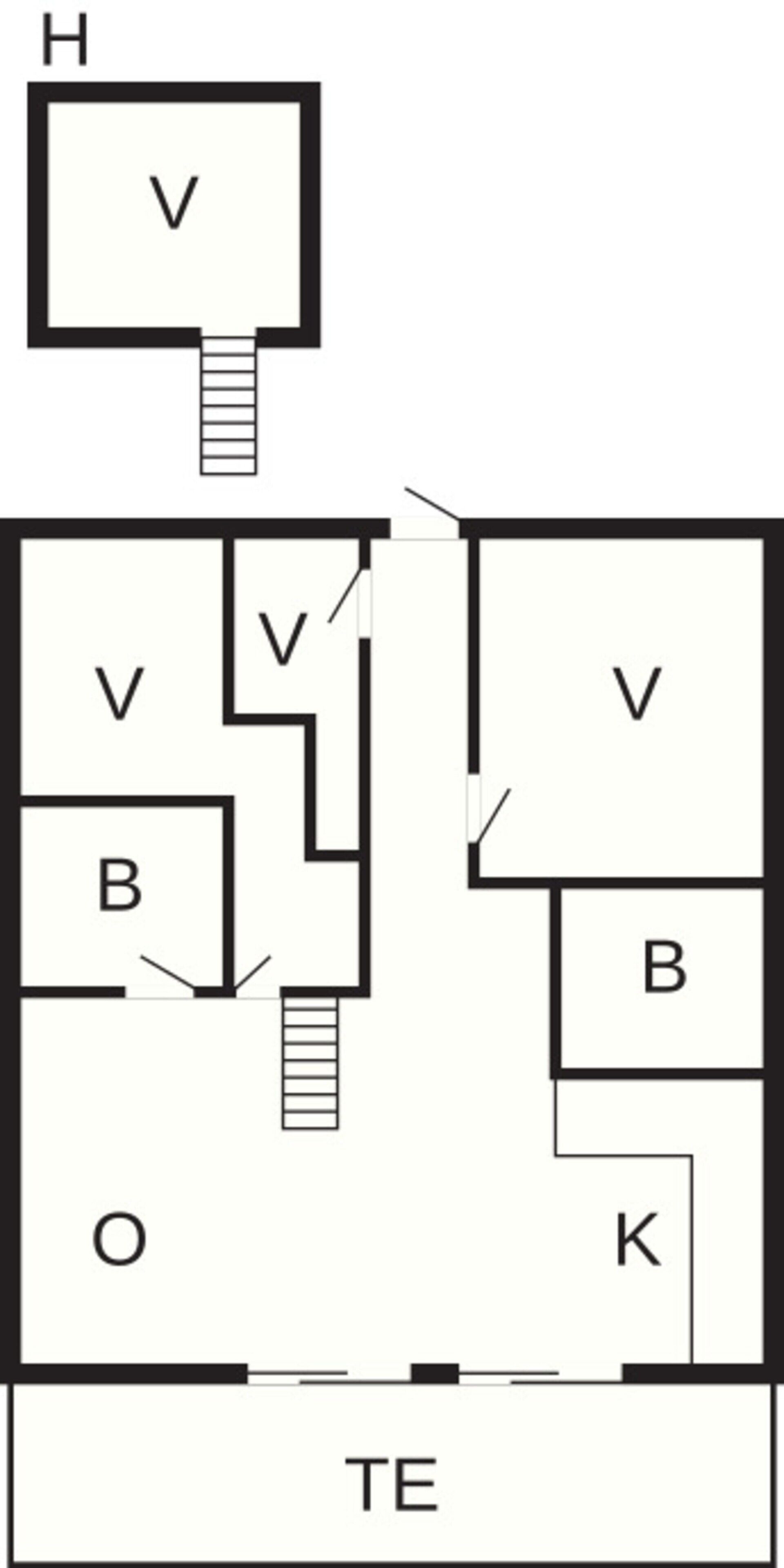Elite huis, 4 slaapkamers | Grondplan