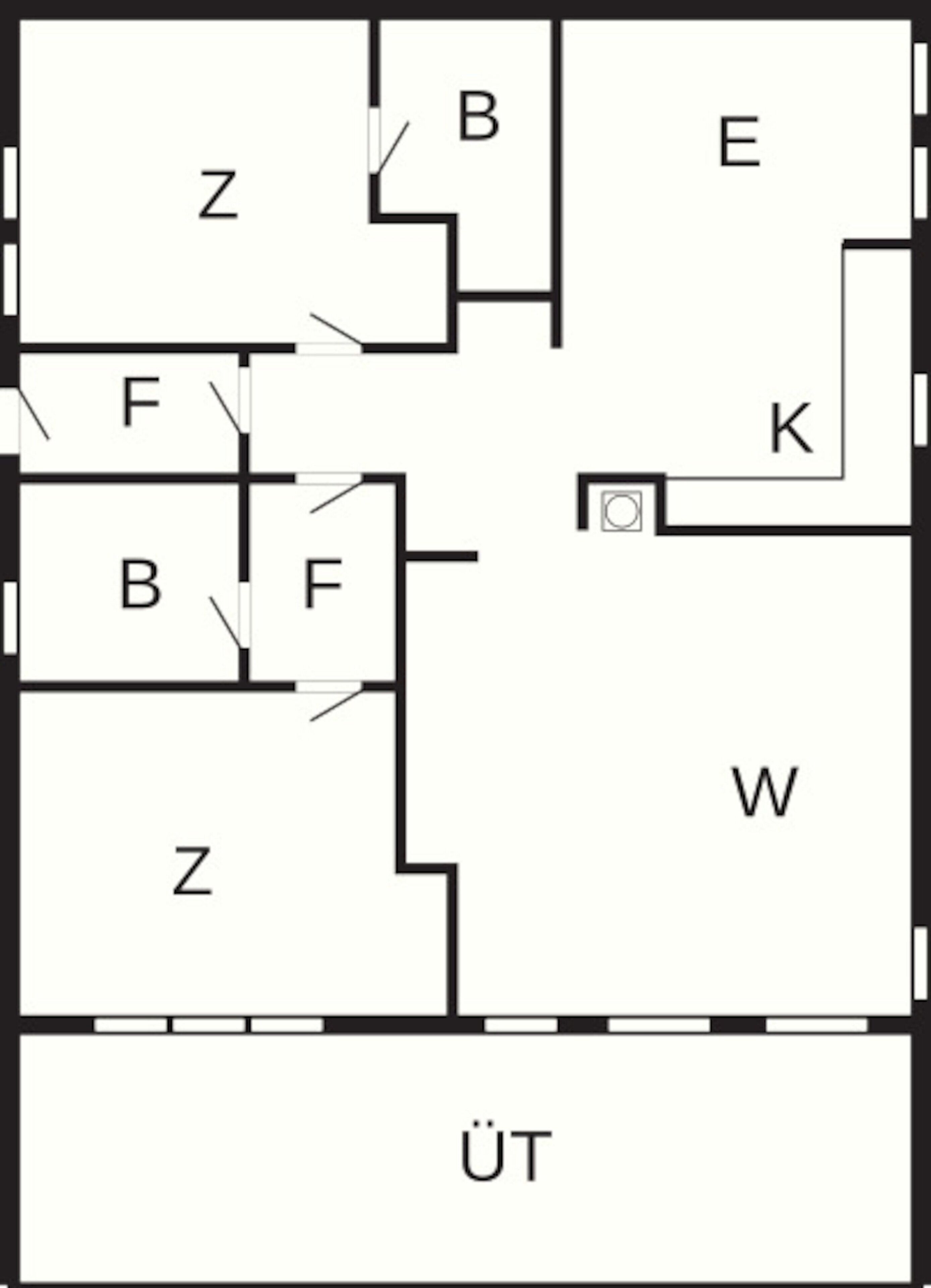 Deluxe House, 2 Bedrooms | Floor plan