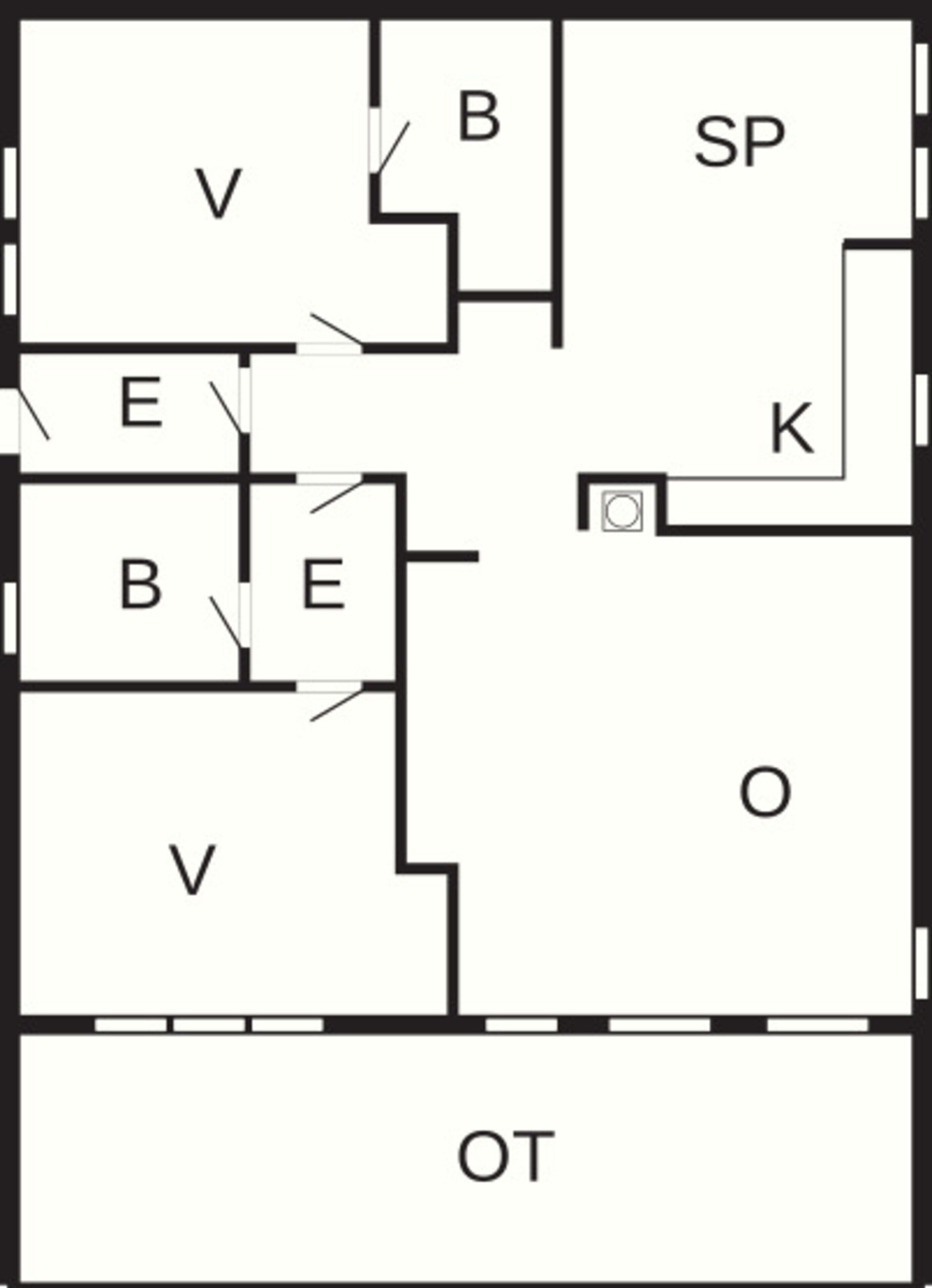 Deluxe House, 2 Bedrooms | Floor plan