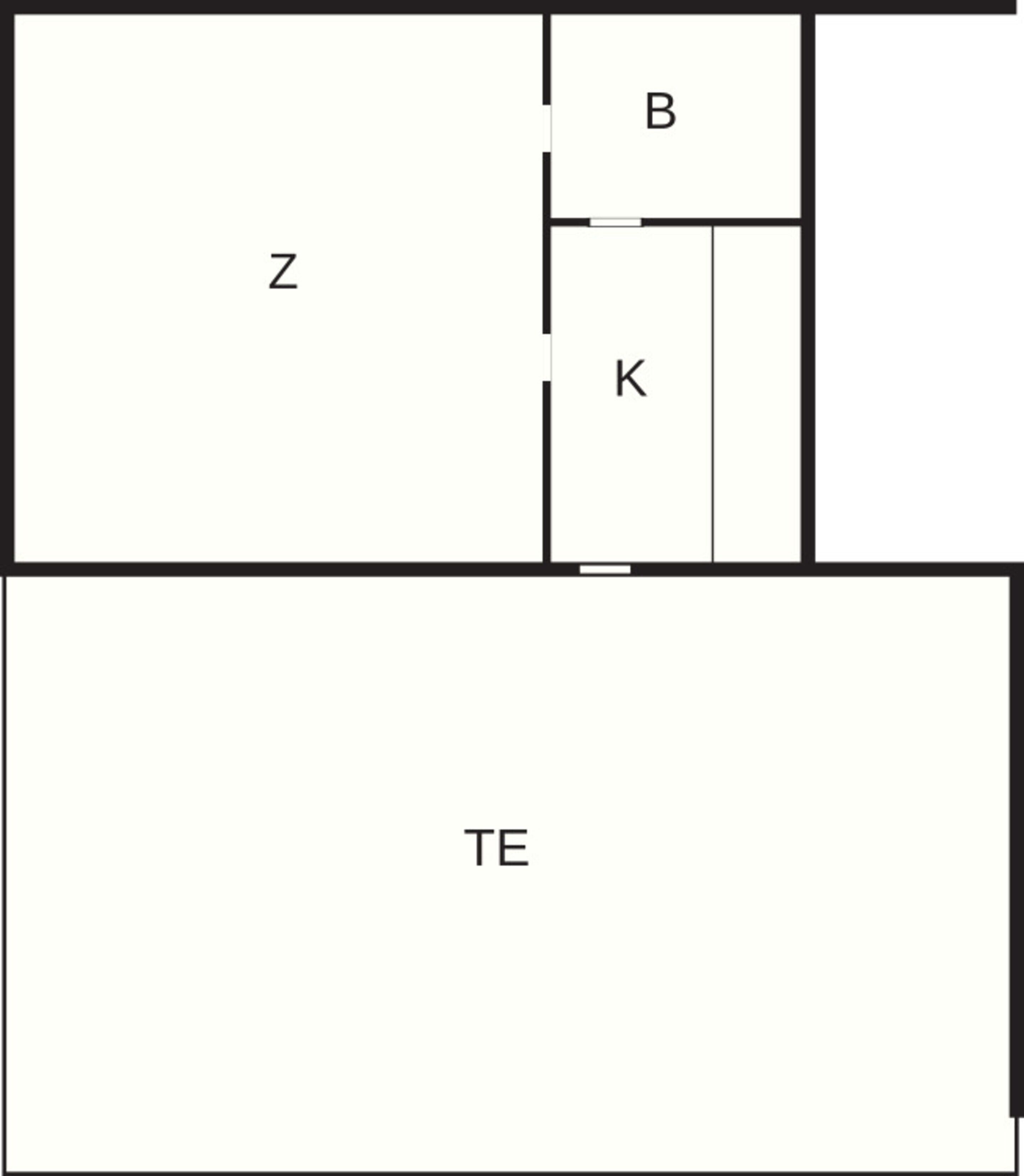 Comfort House, 1 Bedroom | Floor plan