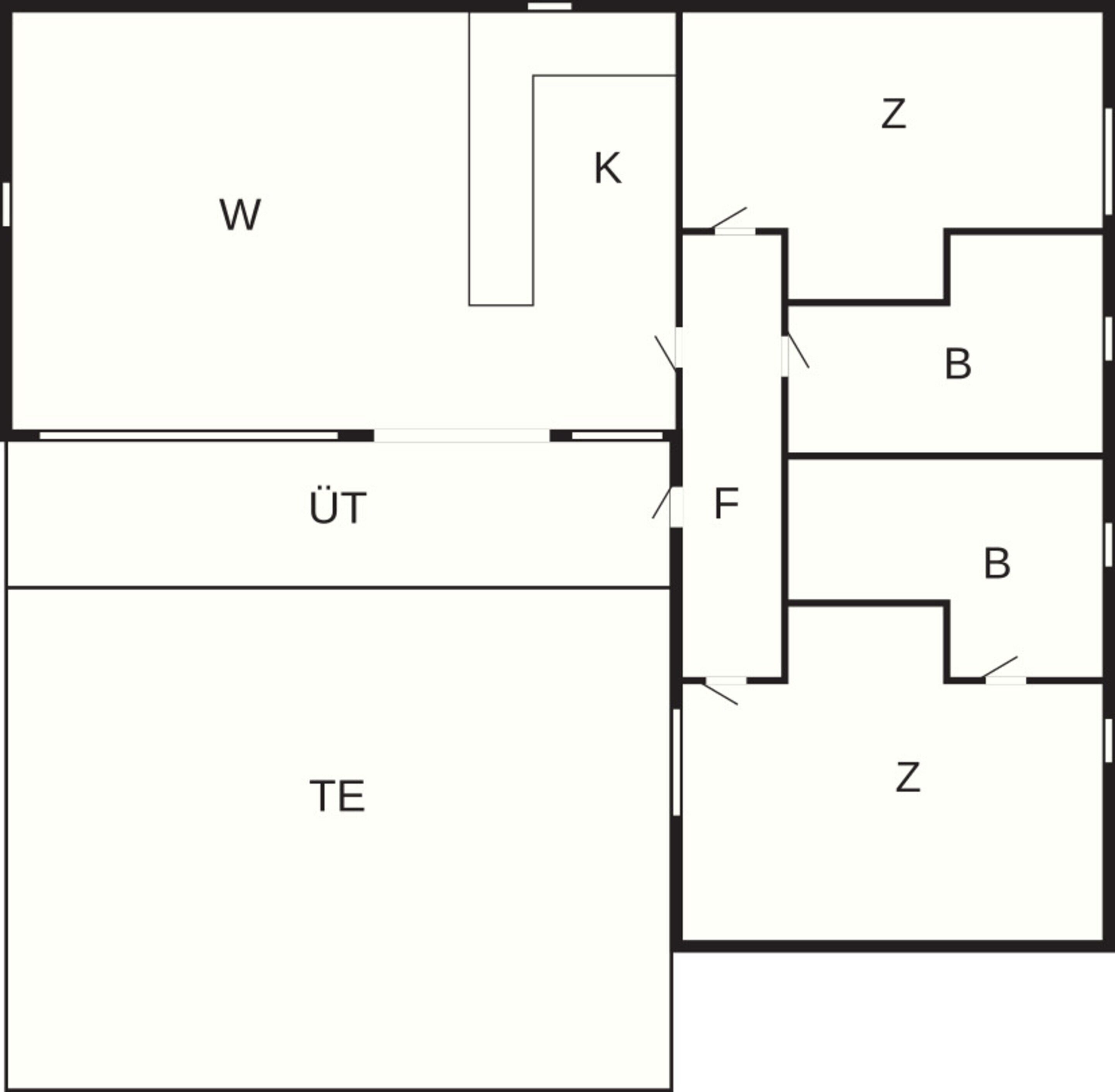 Classic House, 2 Bedrooms | Floor plan