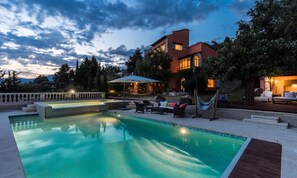 Indoor pool, outdoor pool - Houses & Villas for 18 People (Mouans-Sartoux)