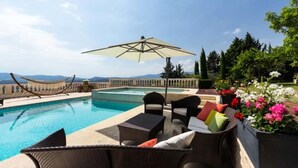 Indoor pool, outdoor pool - Houses & Villas for 18 People (Mouans-Sartoux)