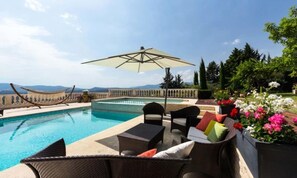 Indoor pool, outdoor pool - Houses & Villas for 18 People (Mouans-Sartoux)