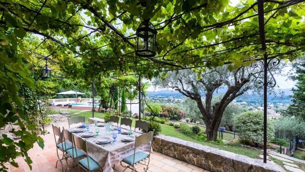 Outdoor dining - Houses & Villas for 18 People (Mouans-Sartoux)