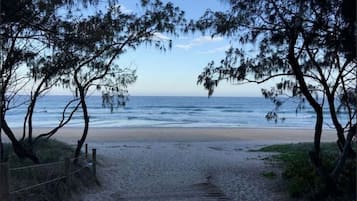 Accommodatie ligt op het strand