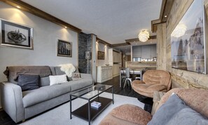 Living area - Apartment in Tignes Val Claret by Slopes (Tignes)
