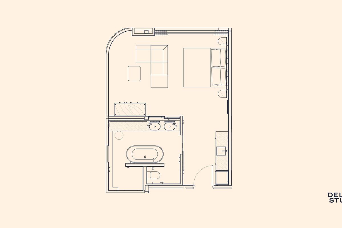 Deluxe Studio | In-room safe, laptop workspace, blackout drapes, soundproofing