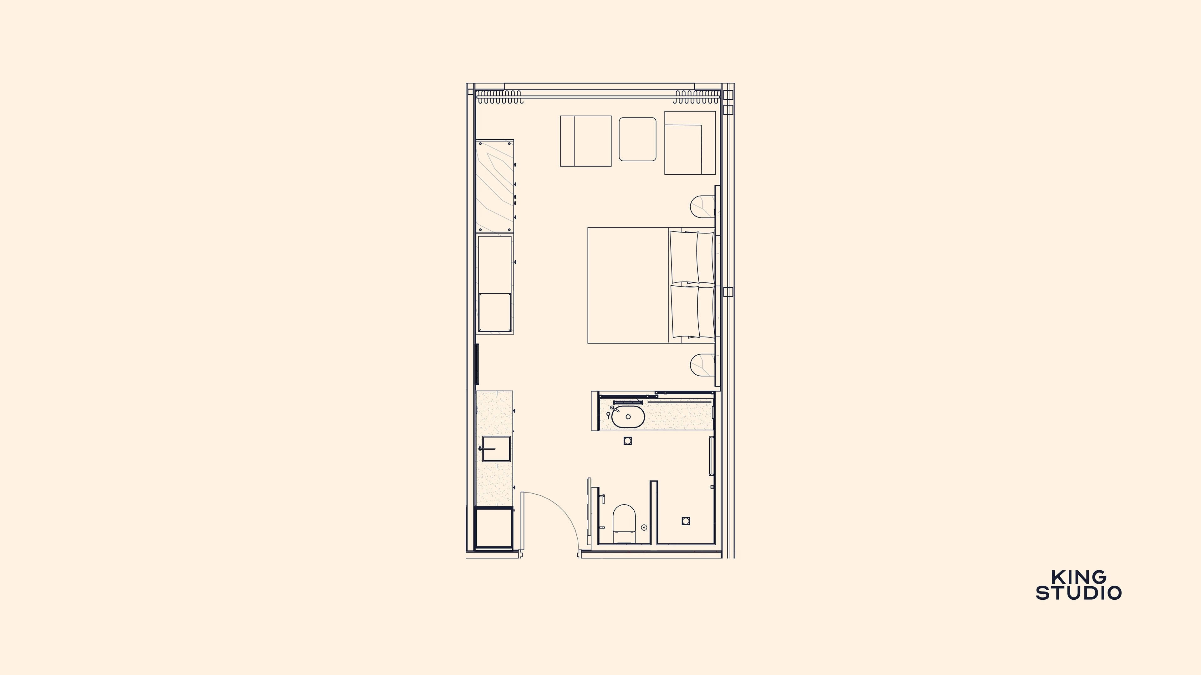 Studio, 1 King Bed | Premium bedding, pillow-top beds, in-room safe, laptop workspace