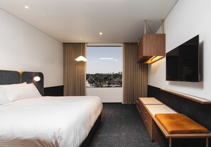 Premium bedding, pillowtop beds, in-room safe, laptop workspace