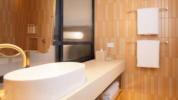 Classic Twin | Bathroom | Free toiletries, hair dryer, towels, soap