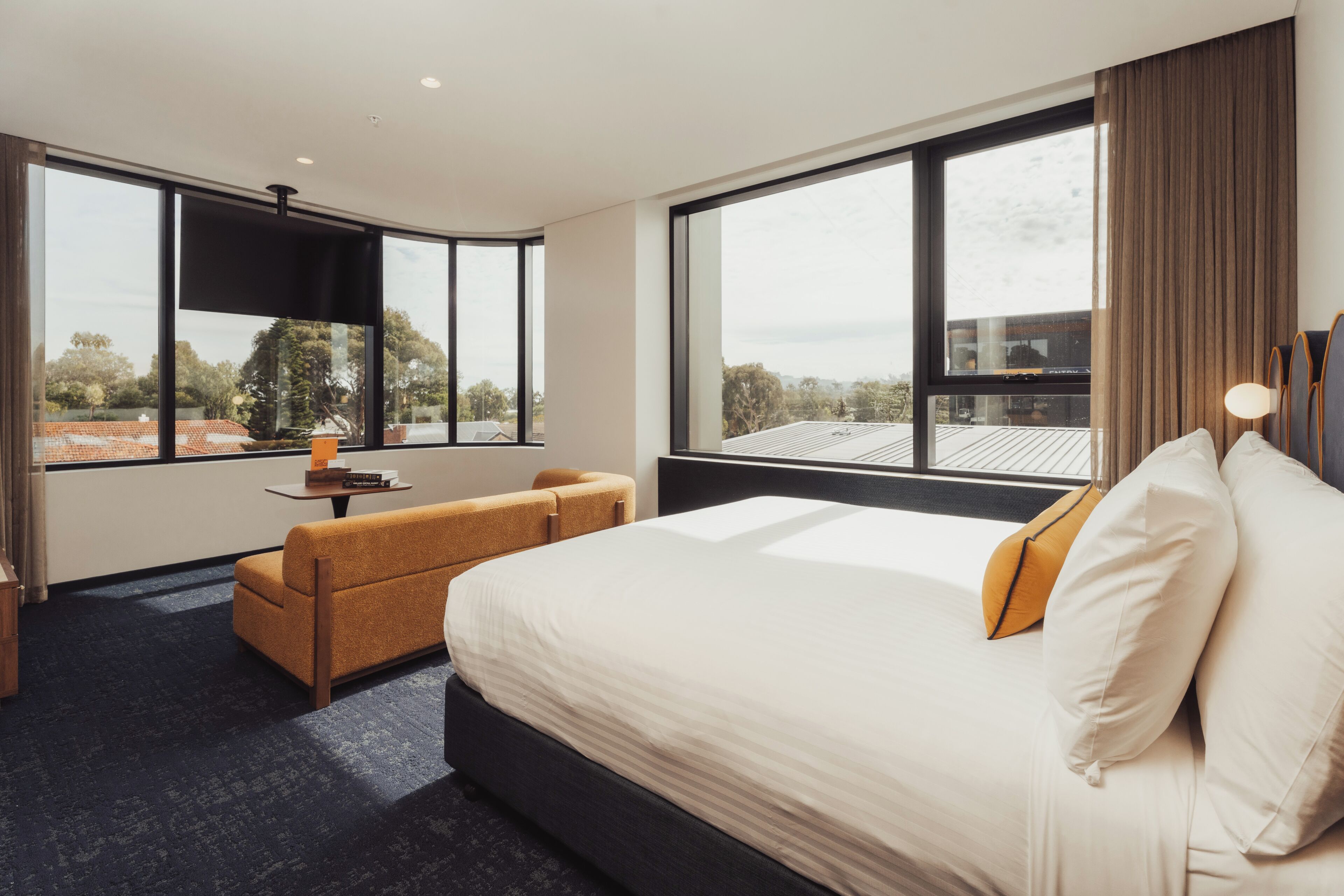 Premium bedding, pillow-top beds, in-room safe, laptop workspace