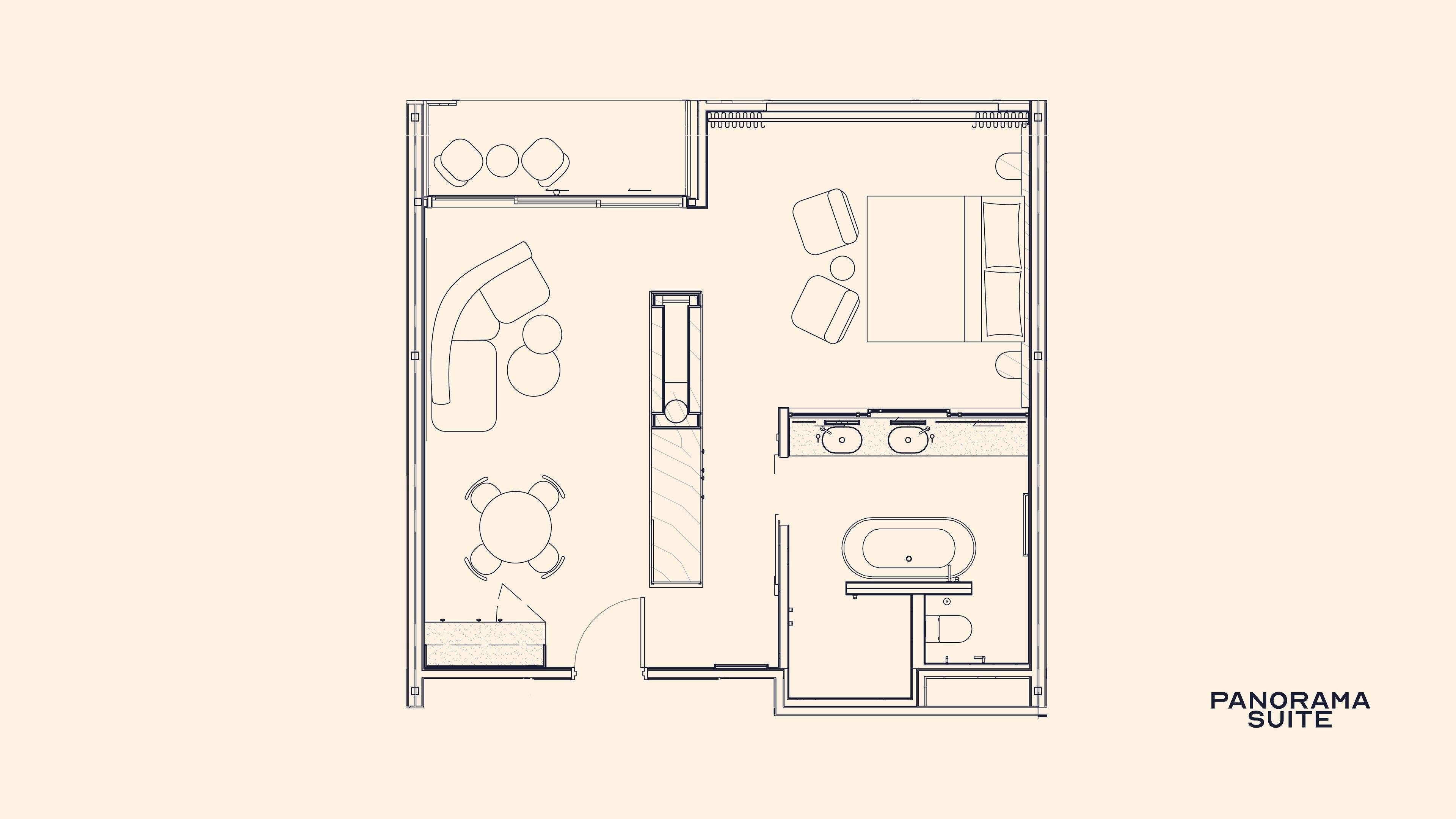Executive Suite, Balcony | Premium bedding, pillow-top beds, in-room safe, laptop workspace