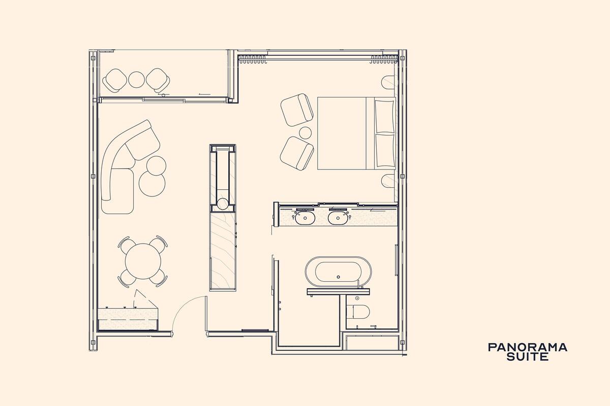 Executive Suite, Balcony | In-room safe, laptop workspace, blackout drapes, soundproofing