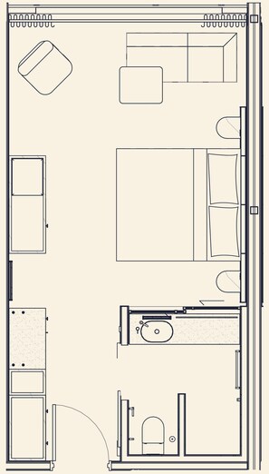 Classic Double Room, 1 King Bed | Premium bedding, pillowtop beds, in-room safe, laptop workspace