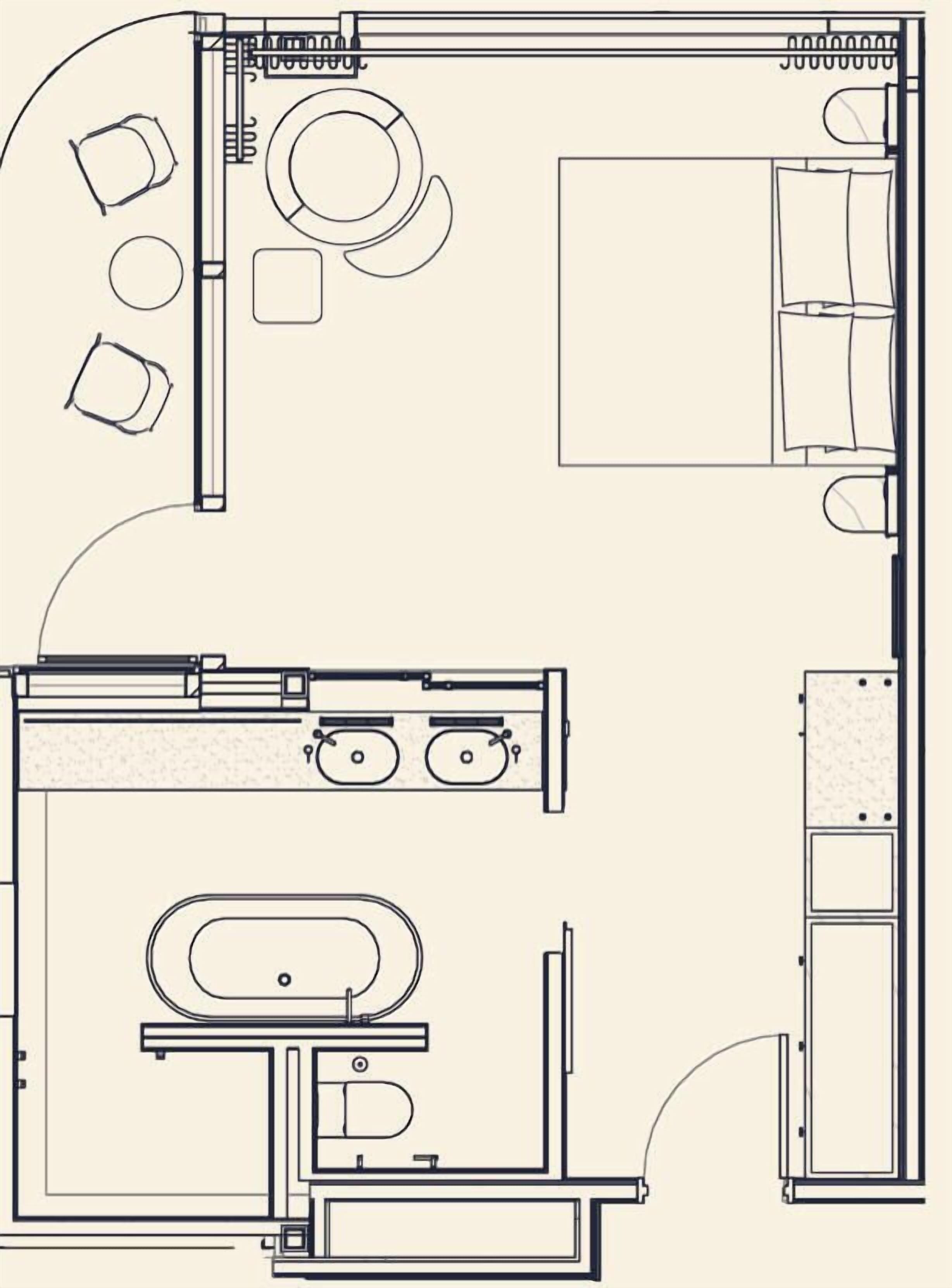 Luxury Suite | Floor plan