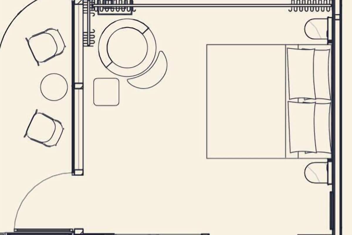 Luxury Suite | Floor plan