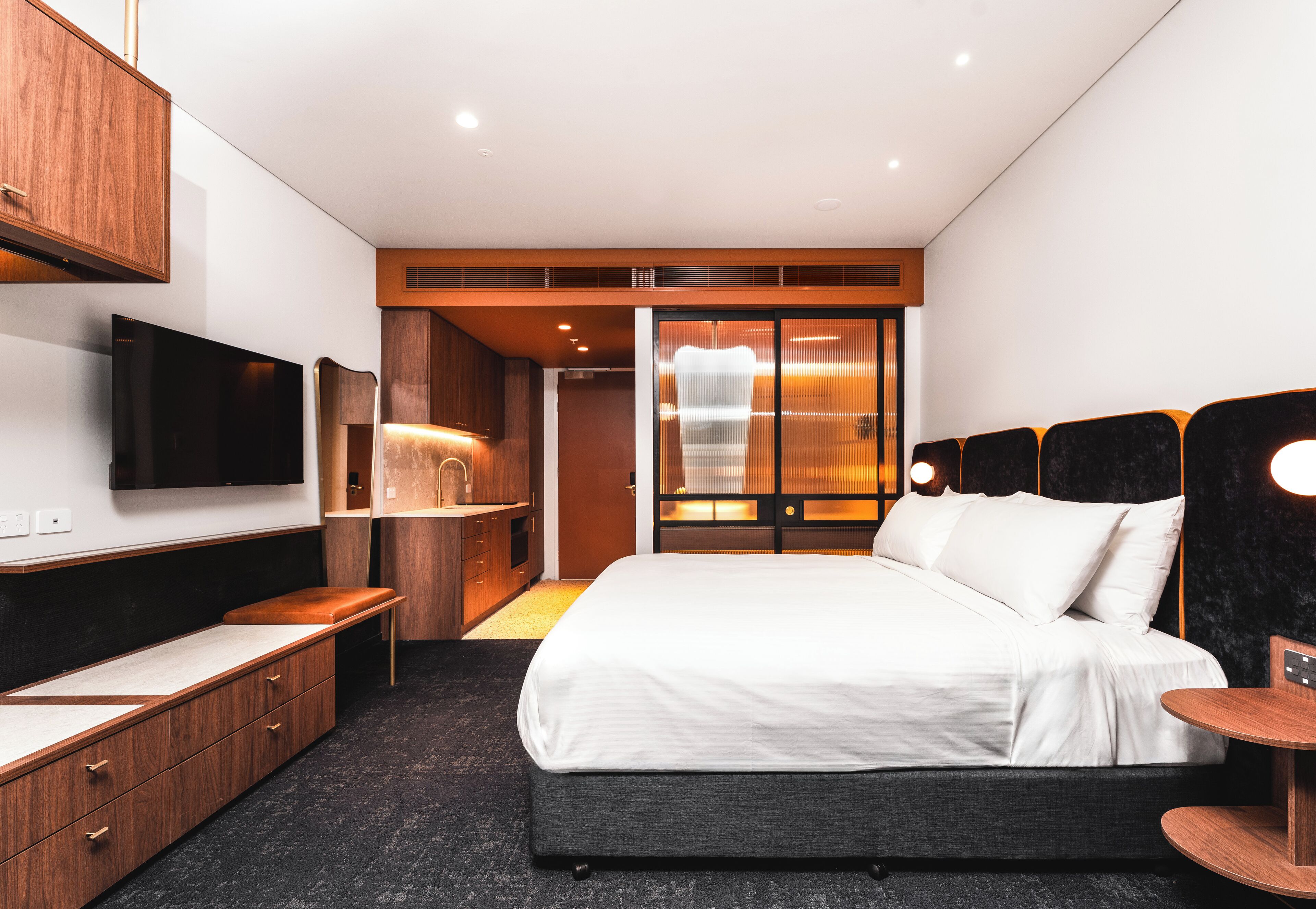 Premium bedding, pillowtop beds, in-room safe, laptop workspace