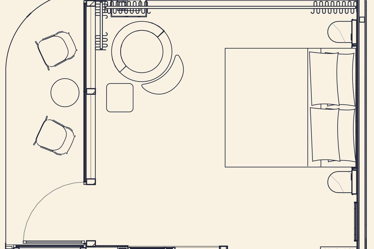 Luxury Suite, Balcony | Premium bedding, pillowtop beds, in-room safe, laptop workspace