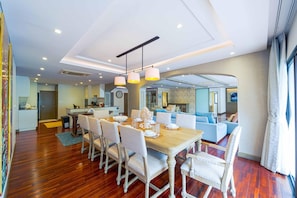 Apartment, 4 Bedrooms, Non Smoking, Garden View | Floor plan - 4 Bed Beachfront Condo SP43 (Pranburi)
