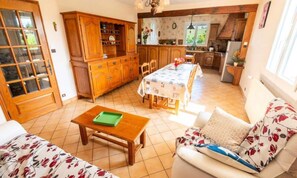 Living area - Cottage for 4 People (Massegros Causses Gorges)