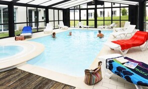 Apartment | Pool | Outdoor pool - 3-room Duplex Maisonette for 4/6 People (Audierne)