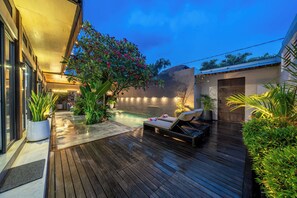Terrace/patio - Villa 121 – Modern 1BR Villa Near Batu Belig Beach (Kabupaten Badung)