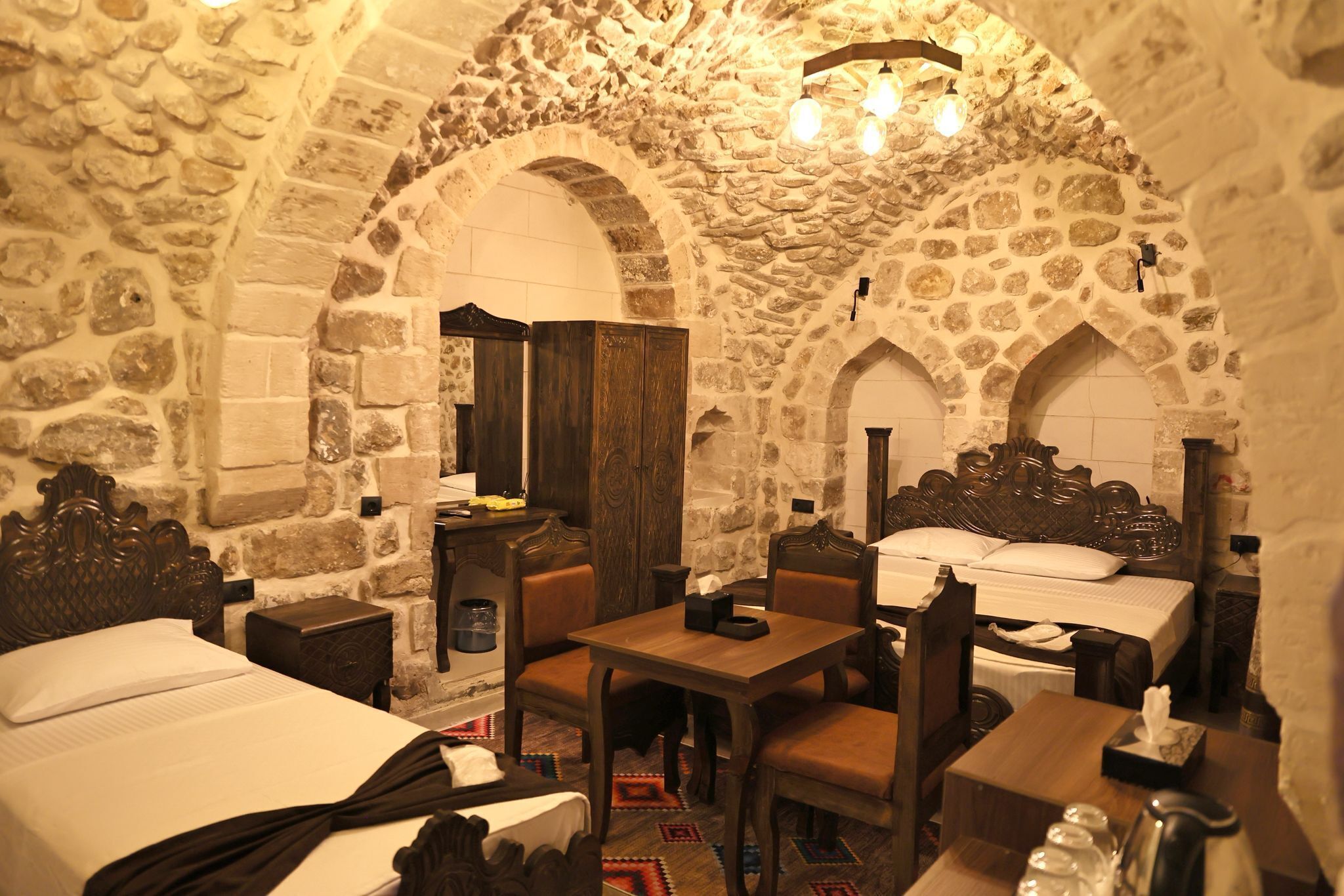 Quadruple Room, City View | In-room safe, desk, iron/ironing board, free WiFi