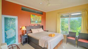 Deluxe-Zimmer, Balkon | Bettwäsche