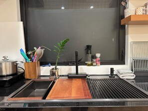 Microwave, oven, stovetop