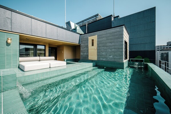 Premium Studio Suite, Private Pool, City View | In-room safe, blackout drapes, iron/ironing board, free WiFi - MOKU Kyoto (Kyoto)