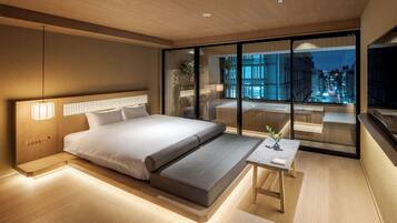 Coffres-forts dans les chambres, rideaux occultants