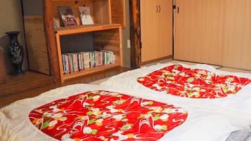 3 slaapkamers, een bureau, een strijkplank/strijkijzer, gratis wifi