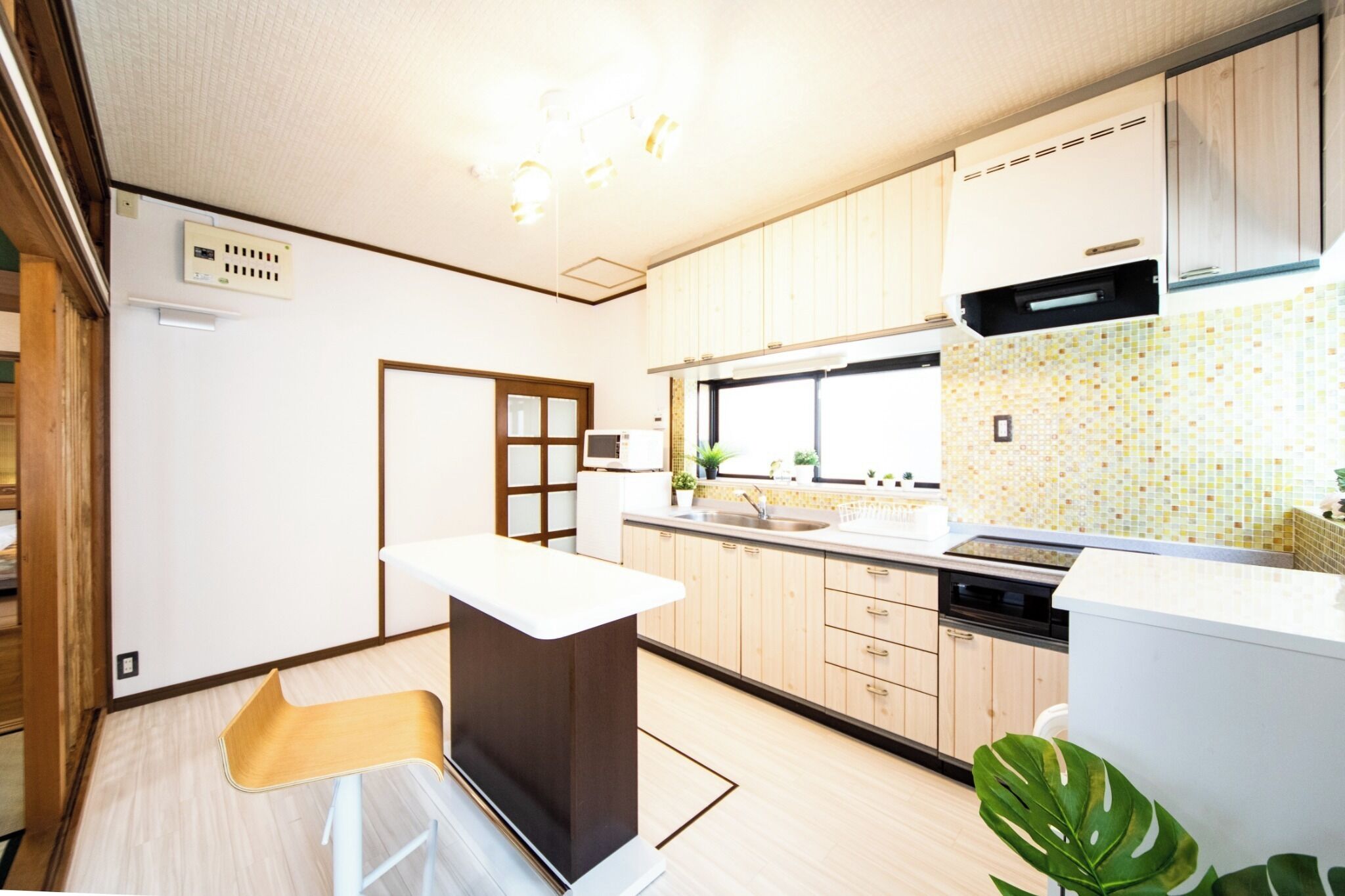 Frigorífic, microones i placa de cuina 