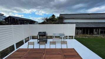 Opções para refeição ao ar livre