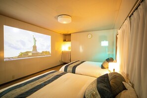 4 slaapkamers, een bureau, gratis wifi, beddengoed