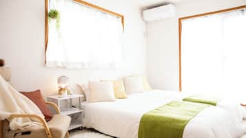 4 bedrooms, desk, free WiFi, bed sheets