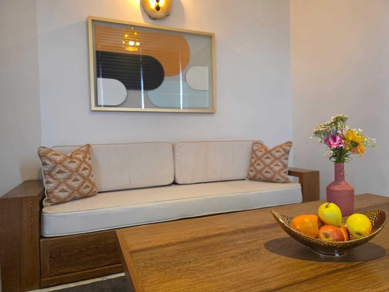 Superior Suite, Balcony, City View | Living area | 70-inch flat-screen TV with cable channels, pay films