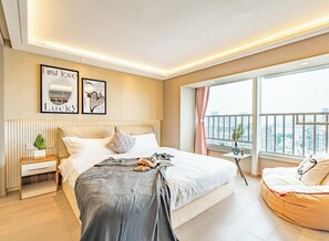 Apartemen Keluarga | Wi-Fi gratis dan seprai linen