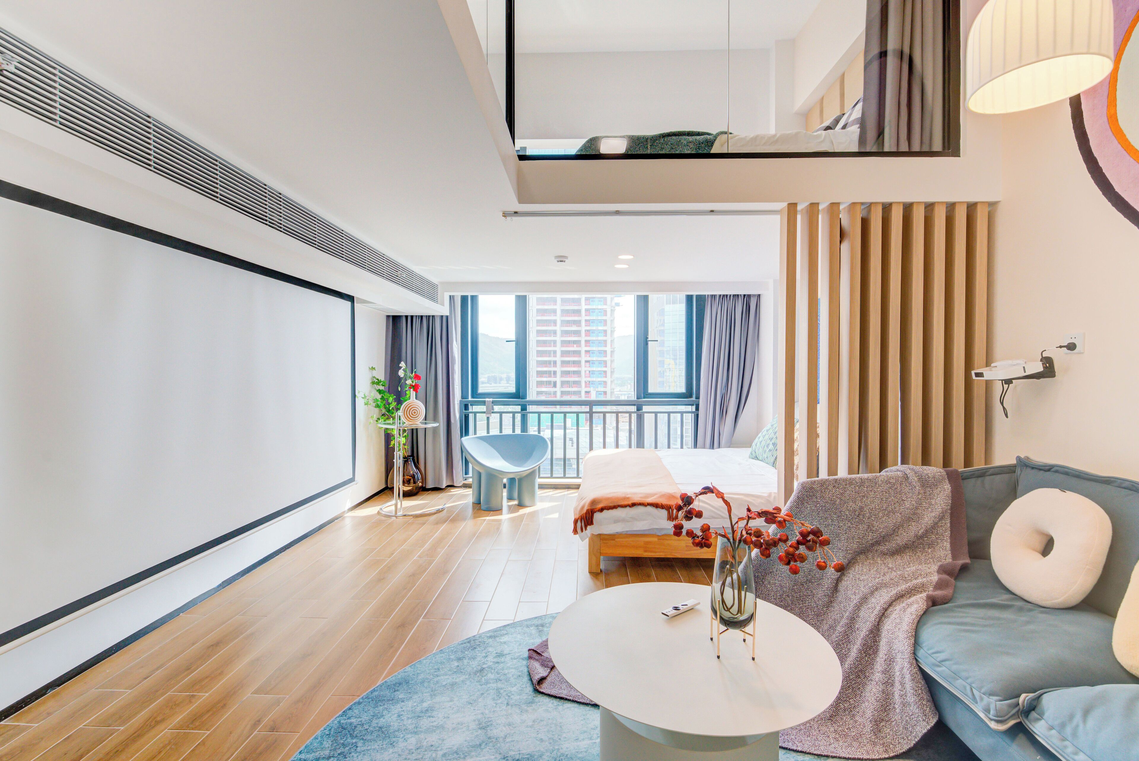 ห้องเบสิกทริปเปิล, วิวเมือง | Wi-Fi ฟรี, ผ้าปูที่นอน