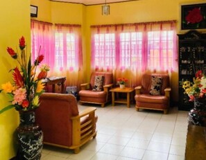 Family House, Courtyard View | Living area