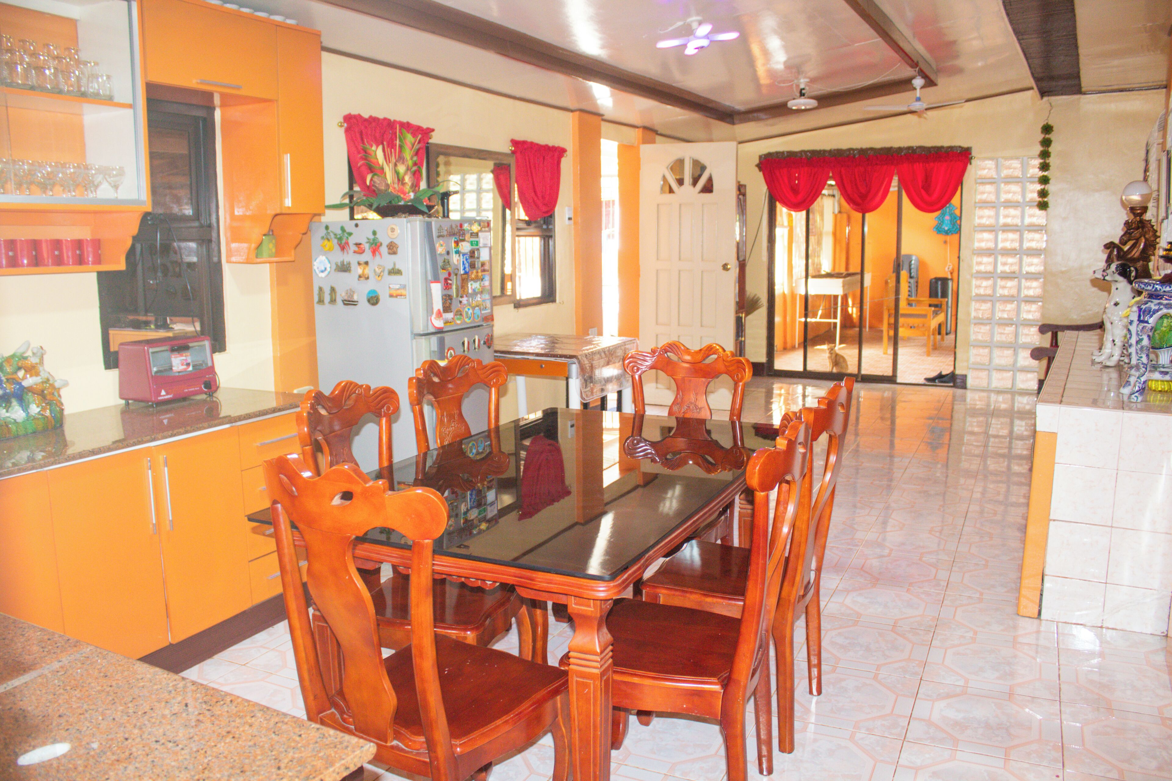 Family House, Courtyard View | Dining room