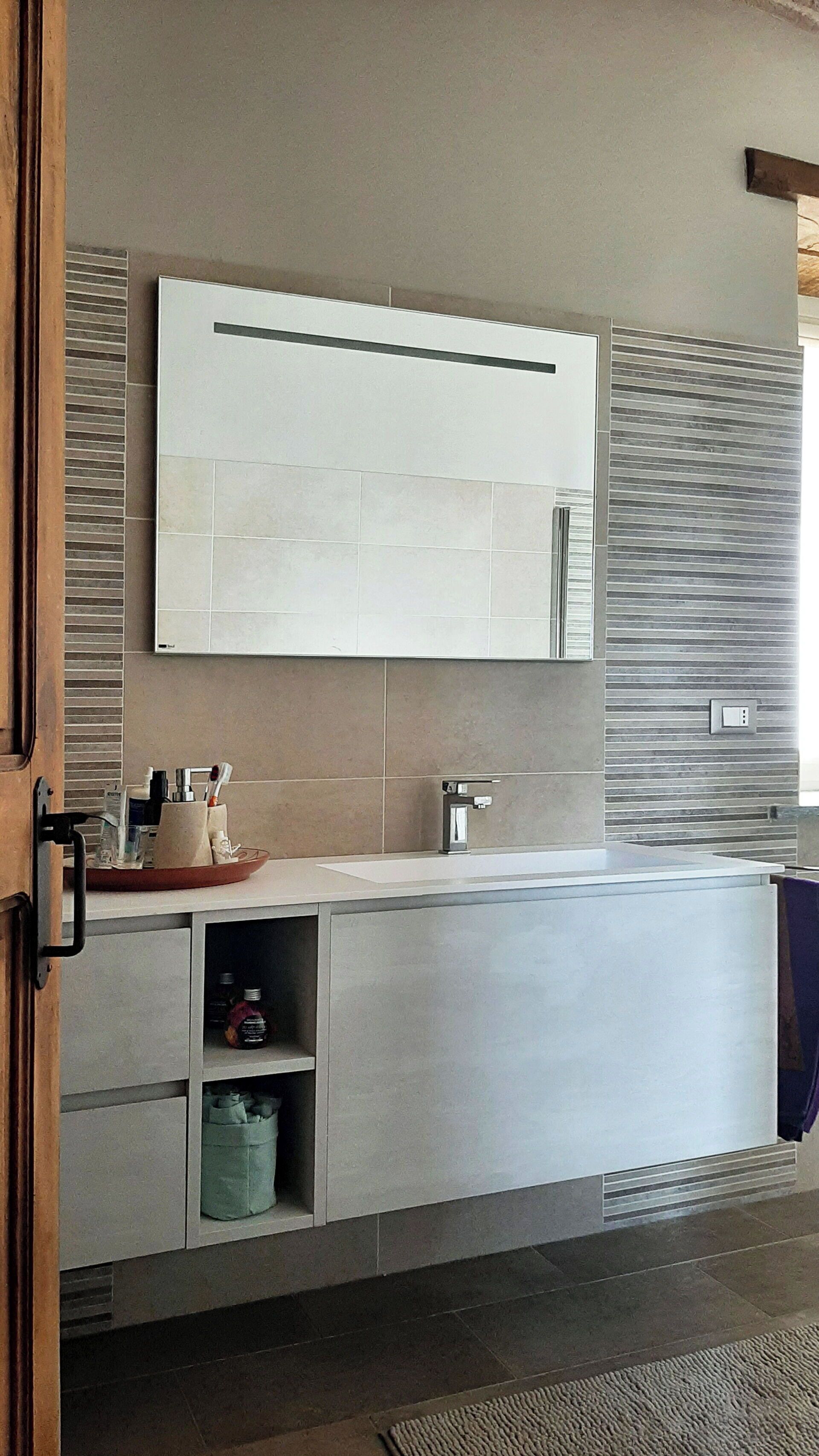 Dusche, Haartrockner, Bidet, Handtücher