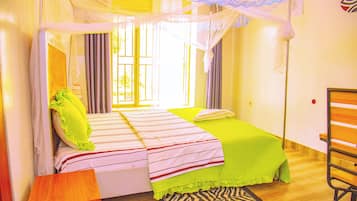 Standard Double Room, Courtyard View | Iron/ironing board, free WiFi