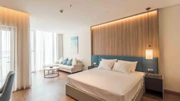 1 slaapkamer, een strijkplank/strijkijzer, wifi